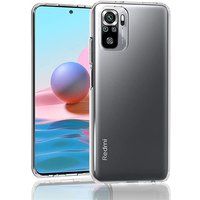 Phonillico® Case voor Xiaomi REDMI NOTE 10 4G - Siliconengel TPU Transparante bescherming Zacht Ultradun