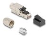 DeLOCK 87988 RJ45 Cat6a Zilver