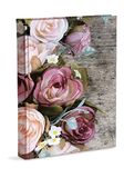 Mareli Fotoalbum met rozendesign, formaat 20 x 25, 60 pagina's met zijdepapier, generiek
