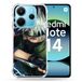 Cokitec Xiaomi Redmi Note 14 4G Manga Naruto Kakashi Versterkte hoes