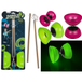 Out of the Blue Diabolo speelgoed Glow in the Dark met stokjes