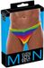 Svenjoyment Kleurrijk Regenboog String Mannen S