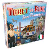 Asmodee - Ticket To Ride San Francisco, bordspel, 2-4 spelers, 8+ jaar, Italiaanse editie