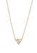 NAEMI Ketting rose-goud / transparant