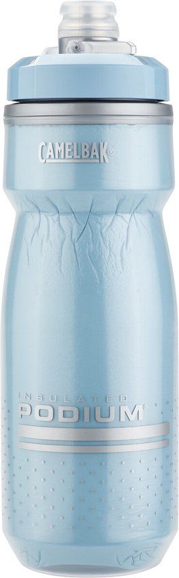 Bidon - 600 ml - blauw/zilver