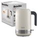 Breville Hoogglans elektrische waterkoker | 1,7 liter | snel koken van 3 kW | crème en kunststof [VKT153]