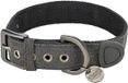 Trixie Halsband Hond Katoen Zwart Verstelbaar 35-42 cm