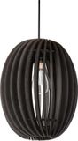 Naamloos Blij Design - Hanglamp Swan Ø 21 cm zwart