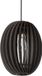 Naamloos Blij Design - Hanglamp Swan Ø 21 cm zwart