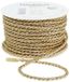 Halbach Koordlint goud 4mm 25m