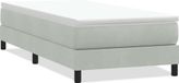 Maison Exclusive - Sommier à lattes de lit sans matelas gris clair 100x210cm