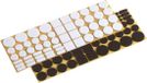 Metafranc WU0645306 Felt pads Self-adhesive White, Brown, 1 set(s)