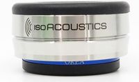 IsoAcoustics Orea Indigo - Désolidateur d'isolation pour équipement Hi-Fi et platines vinyles - Argent