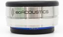 IsoAcoustics Orea Indigo - Désolidateur d'isolation pour équipement Hi-Fi et platines vinyles - Argent