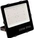 BES LED projecteur LED - Rinzu Axion - 200 Watt - Blanc naturel 4000K - Étanche IP66 - Driver Philips - Noir