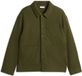 Tommy Hilfiger Heren Overshirt Katoen/Polyester/Elastaan Olijfgroen S