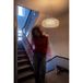 Foscarini Suspension Caboche Plus Media LED, transparente, à intensité variable - Verre