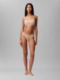 Calvin Klein Underwear Slips Vrouwen XL Polyamide/Elastaan Beige