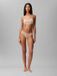 Calvin Klein Underwear Slips Vrouwen XL Polyamide/Elastaan Beige