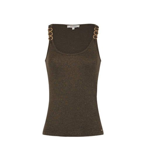 Morgan singlet donkergroen
