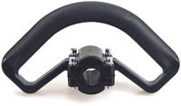 Merkloos / Sans marque Guangzhou Technology Service Co., Ltd. Zachte Sponshandgreep voor Grasmaaier-bosmaaier - Eenvoudige Installatie - Antislip Comfort - Diameter van 26 Mm - Vermindert Trillingen - Zwart