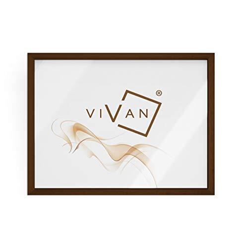VIVAN Fotolijst, bruin (walnoothout), beeldformaat 50 x 70 cm