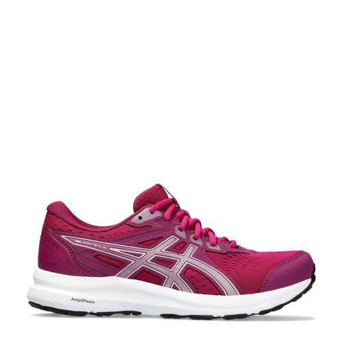 ASICS Gel-Contend 8 hardloopschoenen donkerroze/wit