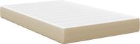 vidaXL Bedmatras met matras Saliegroen 120 x 200 cm Stof