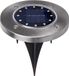 Maclean Tuinlamp Solar LED IP44 2 LED 4000K Zwart