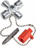 NWS Knipex Knipex 00 11 02 Schakelkastsleutel universeel armlengte 44 mm