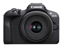 Canon EOS R100 + RF-S 18-45mm F4.5-6.3 IS STM Kit zwart