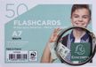 Exacompta 19x Pak 50 Flashcards - formaat A7 - gelijnd en geperforeerd - met gebroken ring - Geassorteerd - 10330E