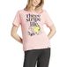 adidas Dames POSITIVITY GRAPHIC TEE, semi pink spark, L