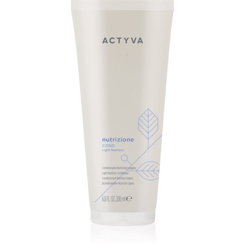 Kemon Group Kemon Actyva Nutrizione Cond, voedende behandelingsbalsem voor lengtes en droog haar, haver en olijfolie, ontwarrende werking, 200 ml
