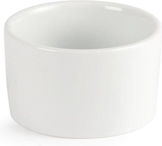 Olympia Ramekins Ø 9 cm - Zwart - Porselein - 12 stuks