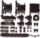 Tamiya 51002 Reserveonderdeel TT-01 A-delen (stuurhendel)