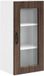 vidaXL Vaatwasserpaneel Kalmar Bruin Eiken 40 x 31 x 80 cm
