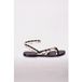 Moschino Leather Sandals White Size: 38
