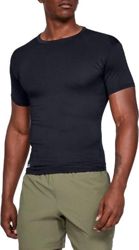 Under Armour HG Tactical Compression Tee - Men's - Black - Size M