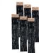 Inge-glas Inge's Christmas Decor Engelenhaar - 6 stuks - Zwart - 50 cm