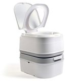 briebe Camp Draagbaar toilet, 24 l, chemisch toilet, voor camper, boot | Waterreservoir 19 l, zuigerpomp, gemakkelijk te reinigen en te legen WC1195W