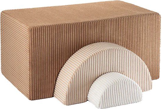 Wigiwama Foam Speelset - Rainbow Playset Toffee