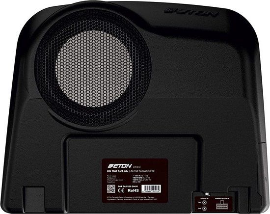 Eton FIAT SUB 6A - Underseat Subwoofer - 160W - For Fiat Ducato, Peugeot Boxer, Citroen Jumper