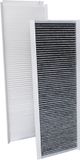 AllSpares WTW-Filter (set van 2) Filterklasse G4 + Actieve Koolstoffilter geschikt voor Zehnder ComfoAir Q350/450/600 (500x158x21mm / 500x158x21mm)