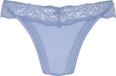 Hunkemöller Dames Lingerie String Elliena - Blauw - maat L