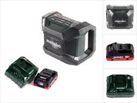 Metabo R 12-18 DAB+ BT accu bouwradio 12-18 V DAB+ + 1x LiHD accu 4,0 Ah + oplader
