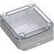 TRU COMPONENTS 6U07121205639 TC-13865308 Boîtier industriel 151,4 x 121,4 x 45 Polycarbonate Gris clair, Transparent 1 pièce(s)