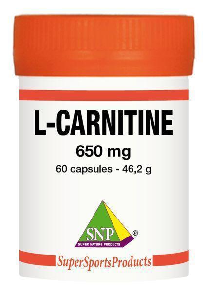 SNP L Carnitine 650 mg puur 60 CA