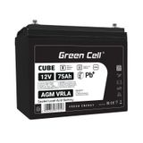GREEN CELL accu AGM VRLA 12 V 75 Ah