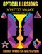 Optical Illusions Mystery Mosaic: Diamond & Hexagon Color by Number Puzzles for Teens & Adults